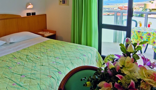 Single Room, Balcony, Sea View