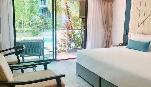 Deluxe Room, 1 Double Bed, Terrace, Poolside (Terrace )
