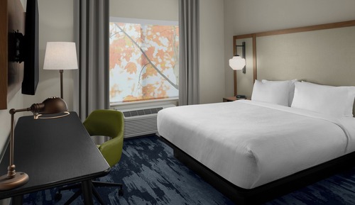 Standard Room, 1 King Bed (Mobility Accessible, Roll-In Shower)