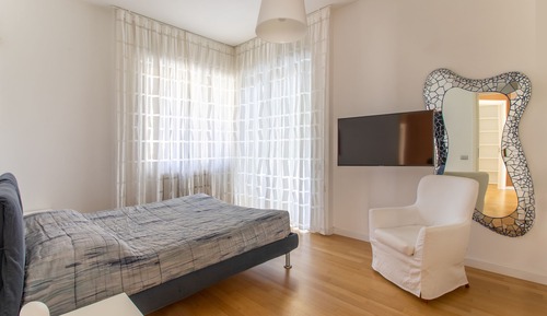 Deluxe Apartment, 2 Bathrooms, Garden View