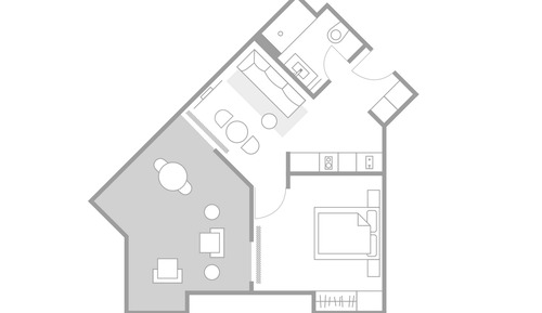 Premium Suite, Terrace, Garden View (Corner)