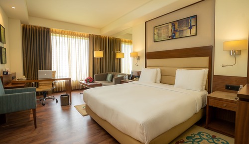 Room, 1 King Bed, Non Smoking, Pool View