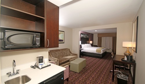 Suite, 1 King Bed with Sofa bed