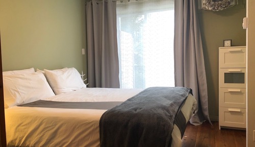 Studio, 1 Queen Bed, Electric Fireplace (Le Balcon)
