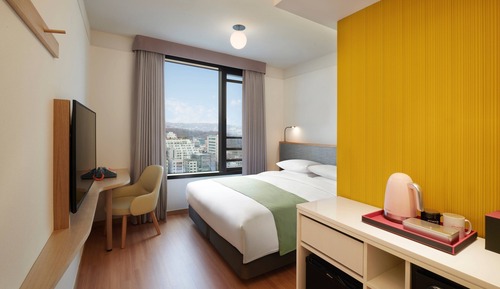 Room, 1 Double Bed, Non Smoking, City View