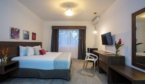 Deluxe Studio Suite, 1 King Bed, Hot Tub, Garden View
