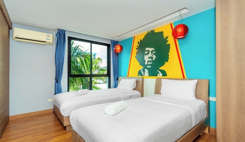 Deluxe Twin Room, Balcony