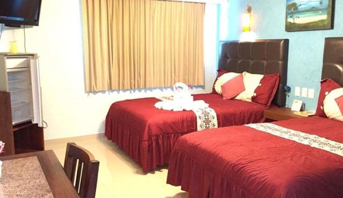 Premium Double Room, 2 Queen Beds, Balcony, City View