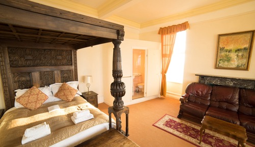 Classic Four Poster Room with Sea View