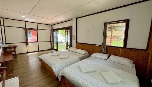 Family Quadruple Room, 2 Queen Beds, Air conditioning, Resort View