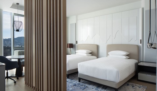 Deluxe Room, 2 Twin Beds, Non Smoking, City View