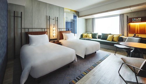 Grand Room, 2 Twin Beds (Double Basin)