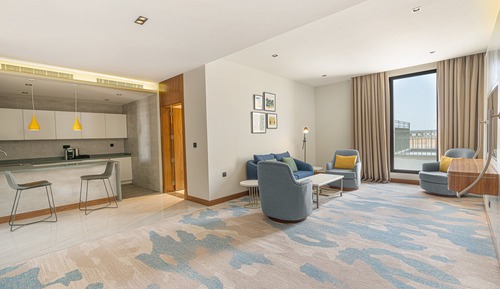 Suite, 1 Bedroom, Balcony (Kitchen)