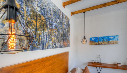 Suite with a panoramic view to the Tepozteco mountain