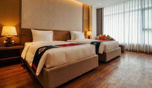 Deluxe Twin Room with Garden View
