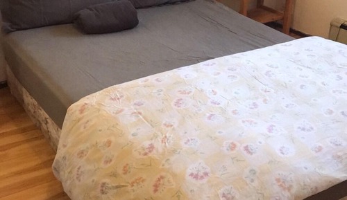 Double bed private room share washroom