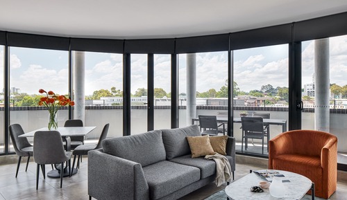 Executive One Bedroom Apartment - Open Plan
