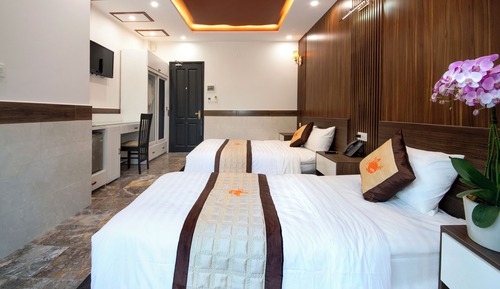 Family Triple Room, Balcony, Garden View