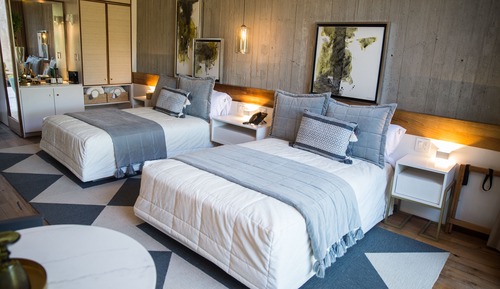 Deluxe Room, 2 Double Beds, Vineyard View