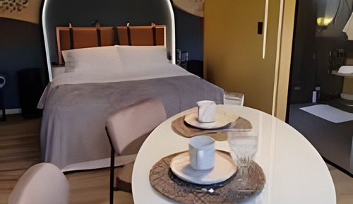 Deluxe Cabin, 1 Queen Bed, Jetted Tub, Mountain View