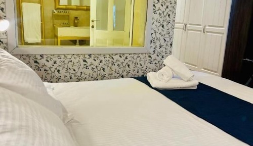 Comfort Double Room, 1 Queen Bed, Bathtub, Garden View