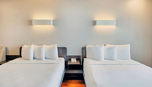 Standard Suite, 2 Queen Beds, Non Smoking, Refrigerator & Microwave