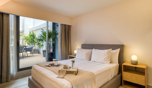 Two-Bedroom Apartment with Huge Private Patio