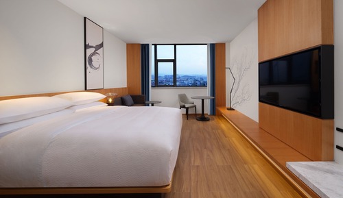 Standard Room, 1 King Bed, City View