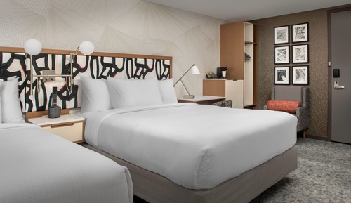 Suite, 2 Queen Beds, City View (Hearing Accessible)