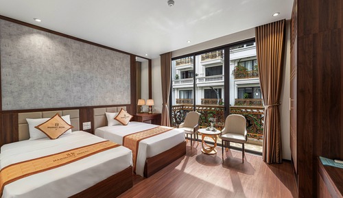 Luxury Twin Room, Balcony, City View