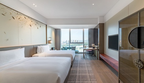 Standard Room, 2 Twin Beds (High Floor)