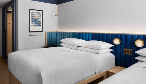 Room, 2 Double Beds, Accessible (Mobility, Roll-In Shower)