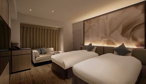 Moderate Twin Room, Non Smoking(for 4 people) with Welcome Lounge Access