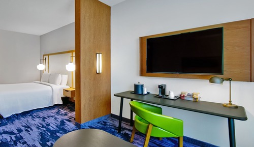 Suite, 1 King Bed with Sofa bed