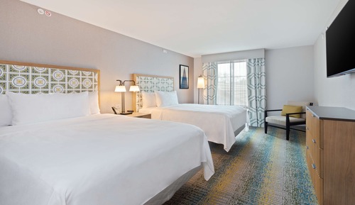 Suite, 2 Queen Beds, Accessible (Hearing)