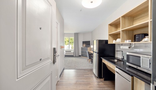 Studio Suite, 1 King Bed, Accessible (Communications, Roll-In Shower)