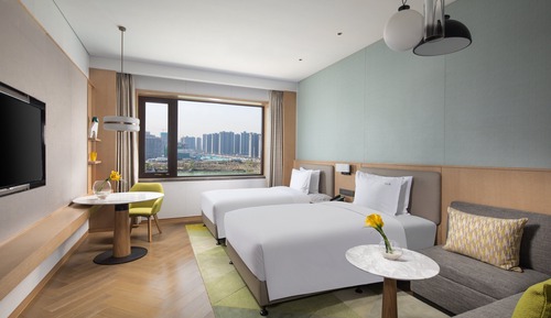Standard Room, 2 Twin Beds, City View