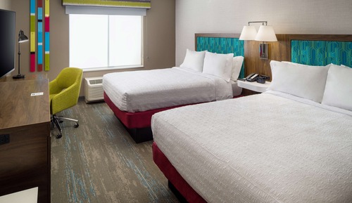 Room, 2 Queen Beds, Refrigerator