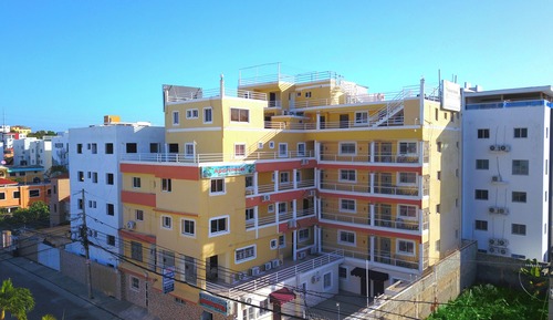 Studio, 1 Double Bed, Kitchen, Sea View