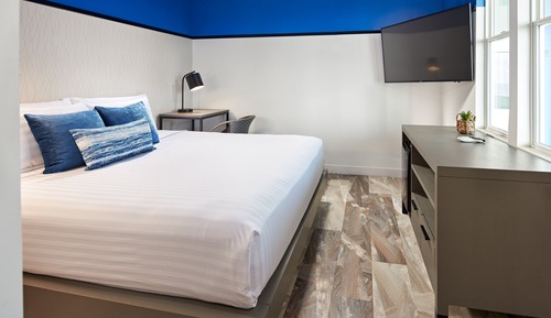 Room, 1 King Bed, Partial Ocean View