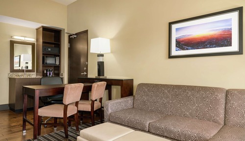 Two Room Suite, One King Bed with Sofa Bed