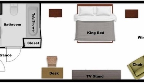 Comfort Room, 1 King Bed
