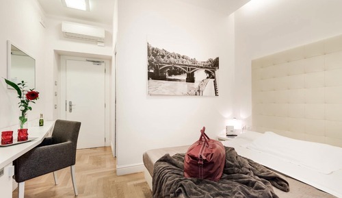Economy Double Room (Breakfast at Navona Street Hotel)
