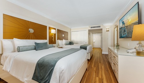Premium Room, 2 Queen Beds (Side Ocean View)