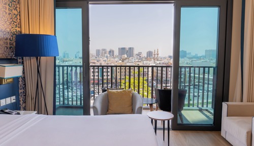 Premium Studio, 1 Double Bed, Balcony