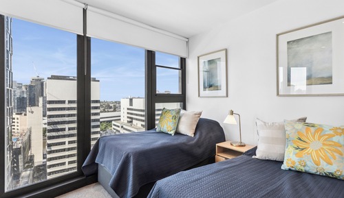 Two Bedroom Two Bathroom Apartment City View