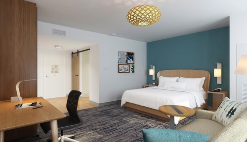 Room, 1 King Bed with Sofa bed, Non Smoking