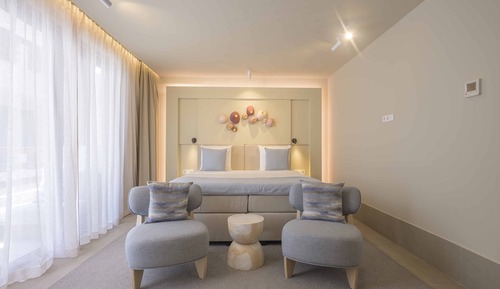 Deluxe Double Room, Balcony, Partial Sea View
