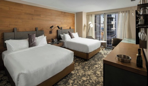Room, 2 Queen Beds, Non Smoking, City View (Hearing Accessible)