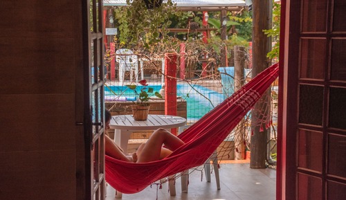 Double Room, 1 Double Bed, Courtyard View